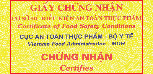 Certification of Food Safety Production