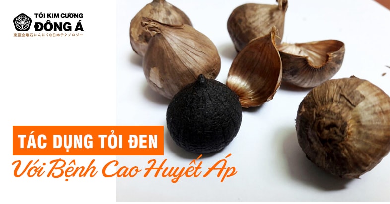 chữa cao huyết áp bằng tỏi đen