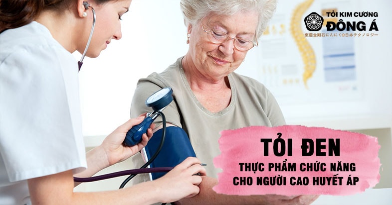 tỏi đen hỗ trợ điều trị cao huyết áp