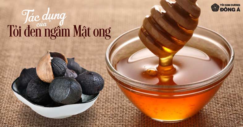 Tác dụng của tỏi đen ngâm mật ong