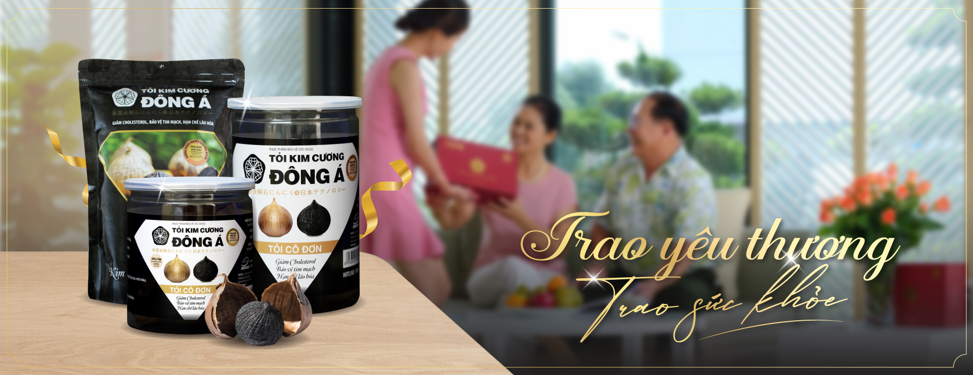 Tỏi Kim Cương Đông Á - Trao yêu thương, trao sức khỏe