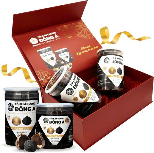 Hộp quà tặng Tỏi Kim Cương 400gr